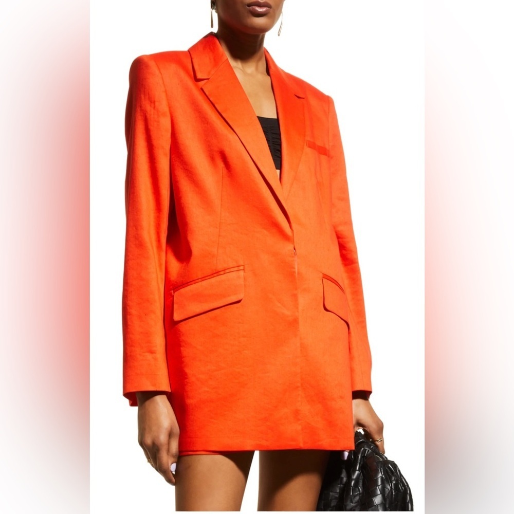 Gauge81- Naola long oversized linen blazer. Size XS